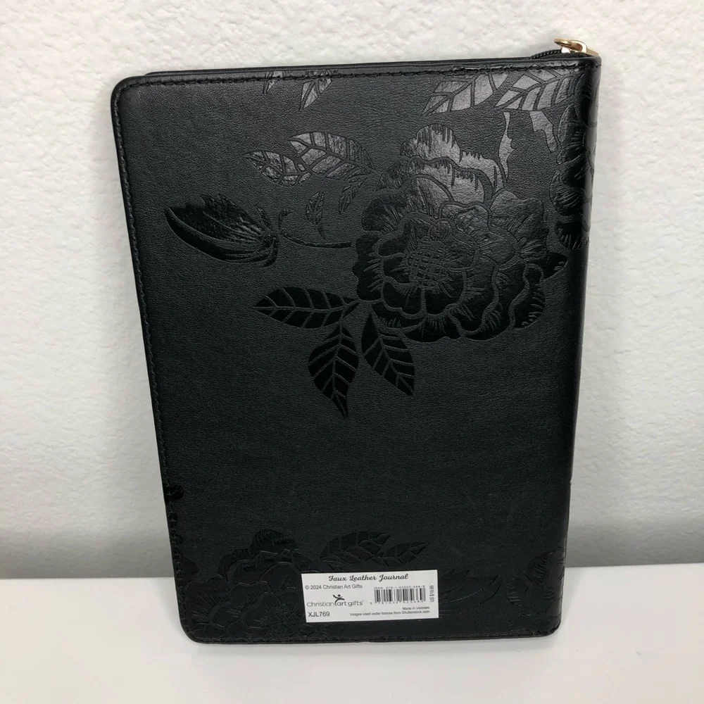 Black and Gold floral Prayer journal Jer. 29:11